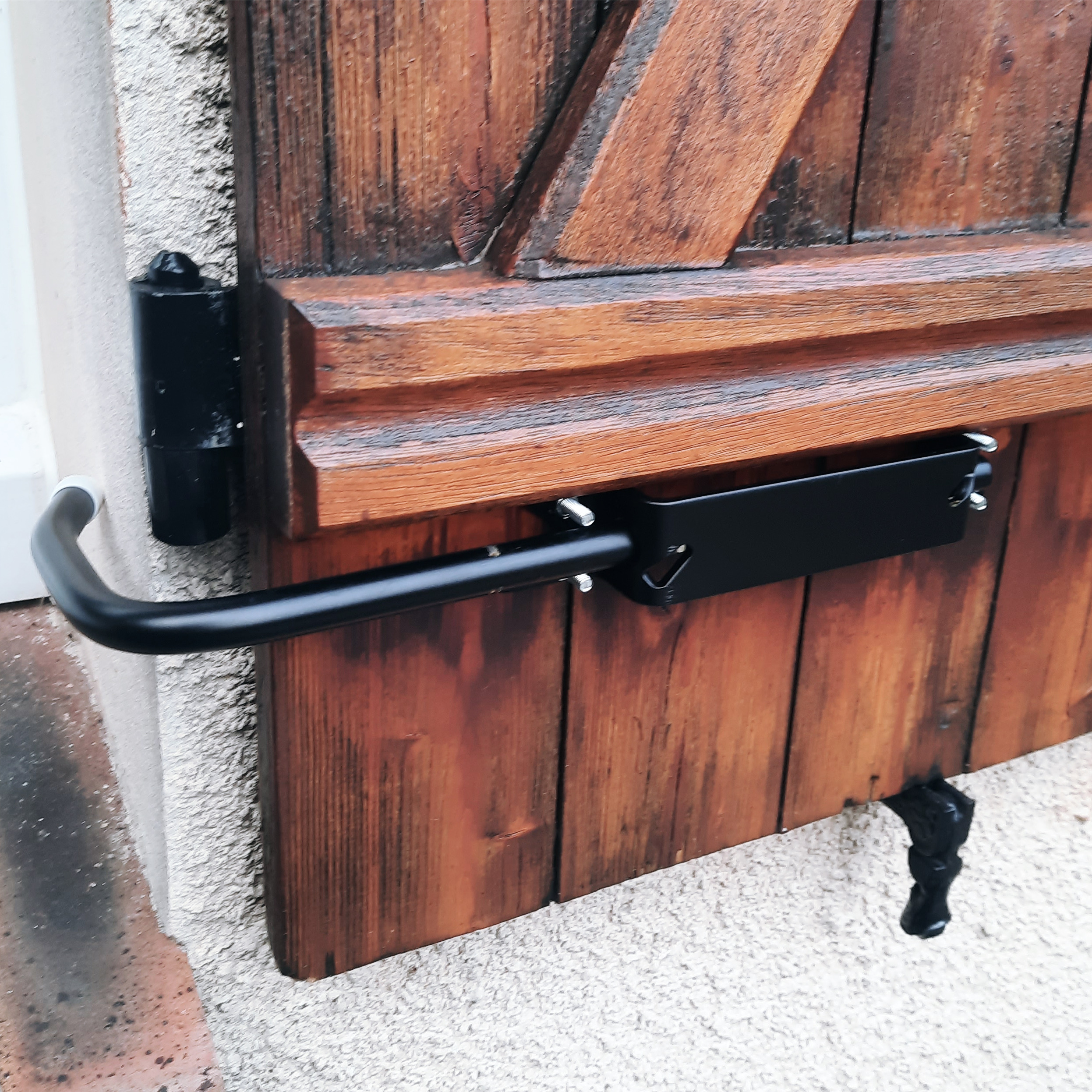 Bloque Volet Noir - Gauche Standard pour Volet Bois – Image 2